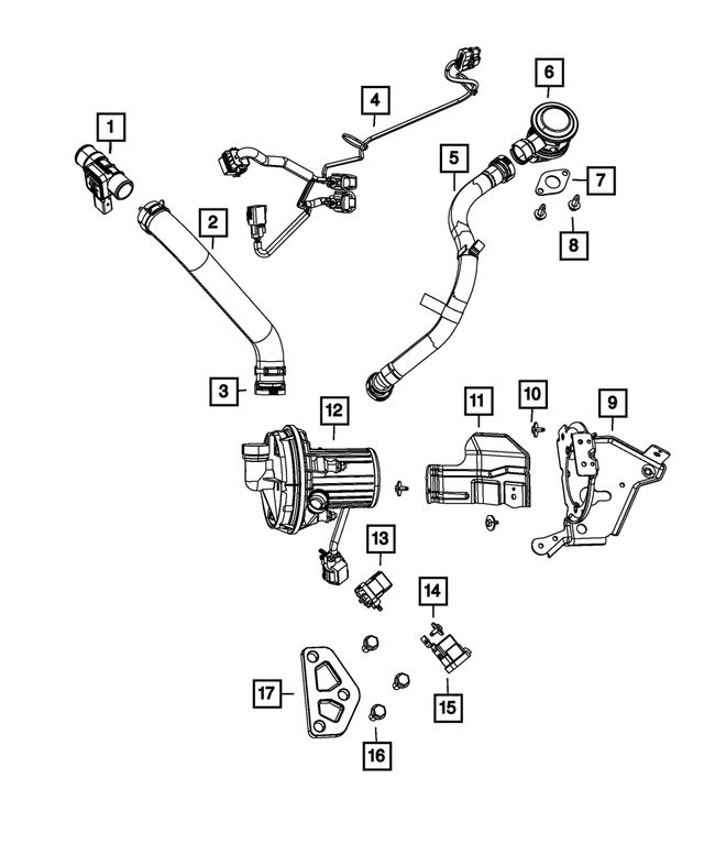 68188366AA - Emission Controls: Coupler for Mopar Image image