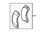 97035194907 - Brakes: Brake Pads for Porsche Image