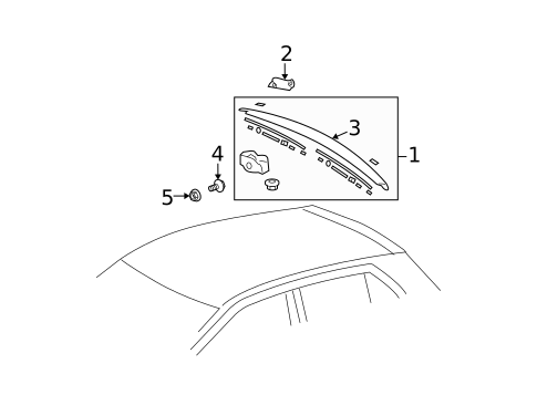 Spoiler for 2010 Toyota Yaris #0