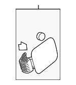 69510C1000 - Body: Fuel Door for Hyundai Image