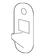 815913R000 - Body: Opener Assembly Bracket for Hyundai Image