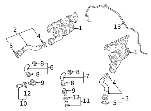 Turbocharger for 2024 Porsche 718 Boxster #0