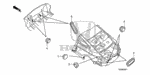 91601TK4A01 - Interior/Bumper: PLUG, BLIND (25MM) for Honda Image