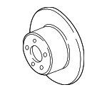1771113 - Brakes: ACDelcoâ„¢ Rotor for Pontiac: GTO Image image