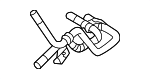 1370A692 - Cooling System: Cooling Pipe for Mitsubishi Image