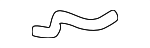 9427A018 - Cooling System: Water Hose for Mitsubishi Image