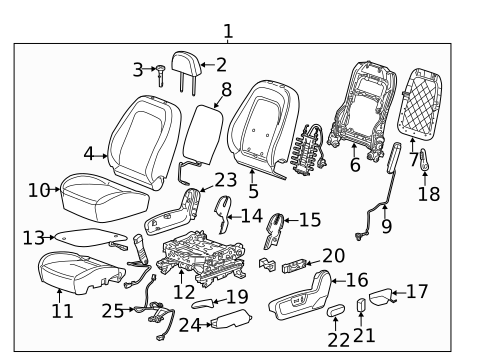 Heated Seats for 2015 Chevrolet Captiva Sport #0
