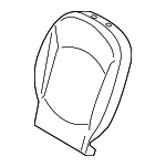 52209809799 - Body: Seat Back Pad for Mini: Cooper Paceman Image