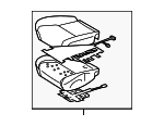 7100153M30C0 - Body: Cushion Assembly for Lexus: IS F Image