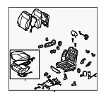 7110053A31C3 - Body: Seat Assembly for Lexus: IS F Image