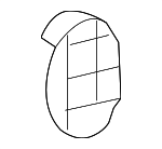 7213653020 - Body: Spacer for Lexus: GS350, GS430, GS450h, GS460, IS F Image