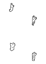 965123Q500 - Body: Radio Bracket for Hyundai: Sonata Image