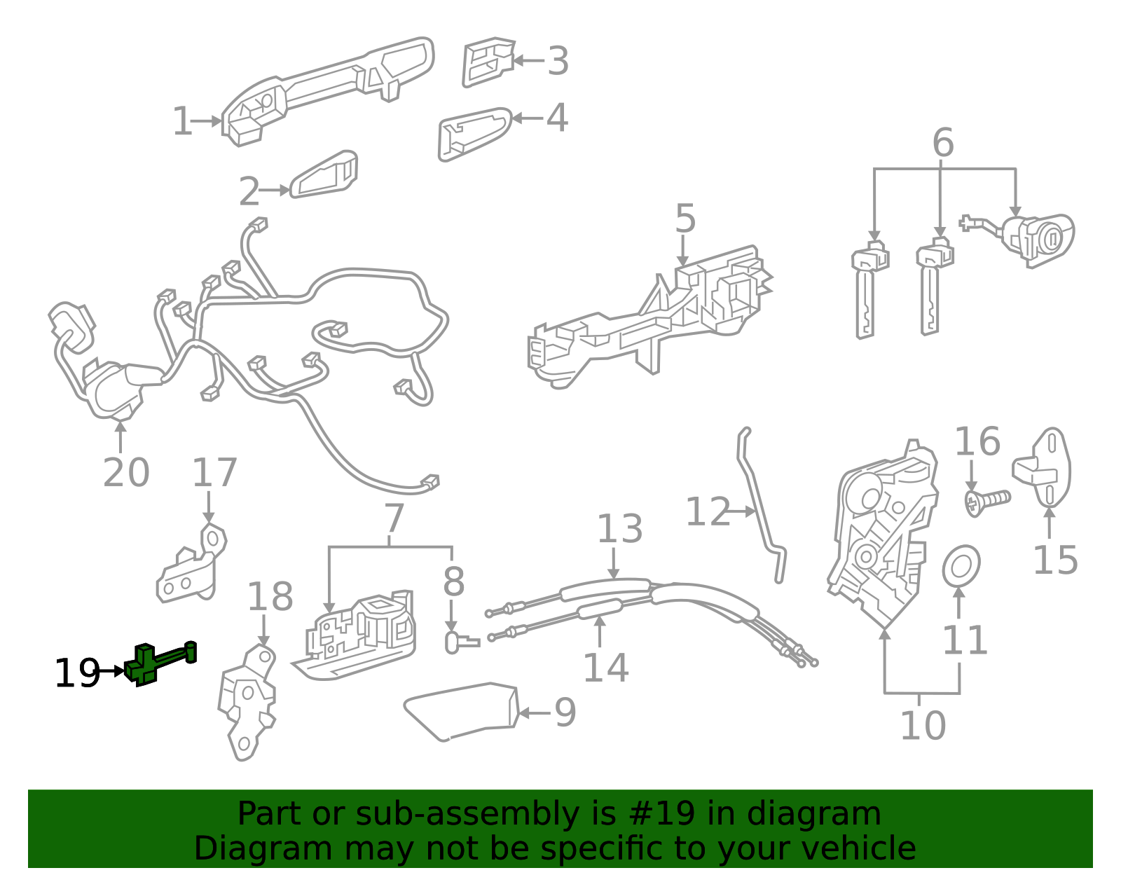 Door Check 68610-30250 | OEM Parts Online