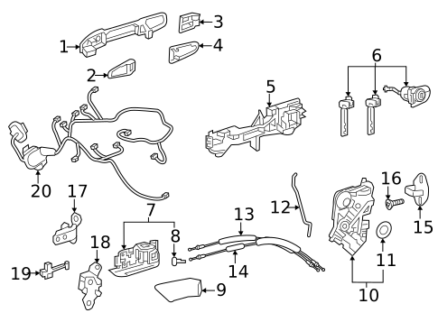 Wire, Cable & Related Components for 2023 Toyota Crown #0