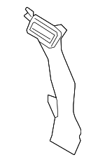 LR091214 - Body: Rear Duct for Land Rover: Range Rover Velar Image