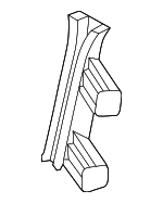 82550GG000 - Body: Rear Channel for Kia Image