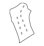 52108072076 - Body: Upper Support for BMW: 840i Gran Coupe, 840i xDrive Gran Coupe, M3, M4, M8, M8 Gran Coupe, M850i xDrive Gran Coupe, X3 Image