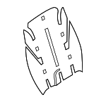 52108071753 - Body: Seat Back Heater for BMW: 330e, 330e xDrive, 330i, 330i xDrive, 430i, 430i Gran Coupe, 430i xDrive, 430i xDrive Gran Coupe, i4, M2, M3, M340i, M340i xDrive, M4, M440i, M440i Gran Coupe, M440i xDrive, M440i xDrive Gran Coupe, X3, X4 Image