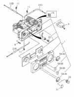 8971844470 - : Bulb, Lever Illumination for Honda Image