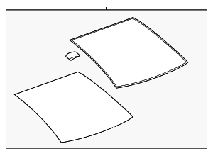 95327449 - : Part# 95327449 Rear Window for Chevrolet: Sonic Image