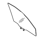 8450178K01 - : Door Glass for Suzuki Image