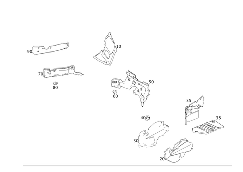 Engine Compartment Damping for 2021 Mercedes-Benz AMG GT Black Series #0