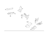 1976820628 - Panelling: Dampening, Firewall for Mercedes-Benz Image