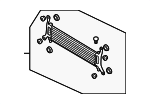 7L6121212B - Cooling System: Auxiliary Radiator for Audi Image
