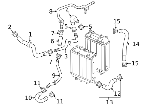 Hoses & Lines for 2018 Audi RS7 #4