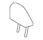 7194048D70C0 - Body: Headrest for Lexus: RX350, RX350h, RX450h+, RX500h Image