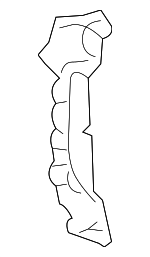 5321106040 - Body: Side Support for Toyota: Camry, Solara Image