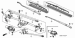 90126SM4000 - Electrical/Exhaust/Heater/Fuel: BOLT-WASHER (6X32) for Honda Image