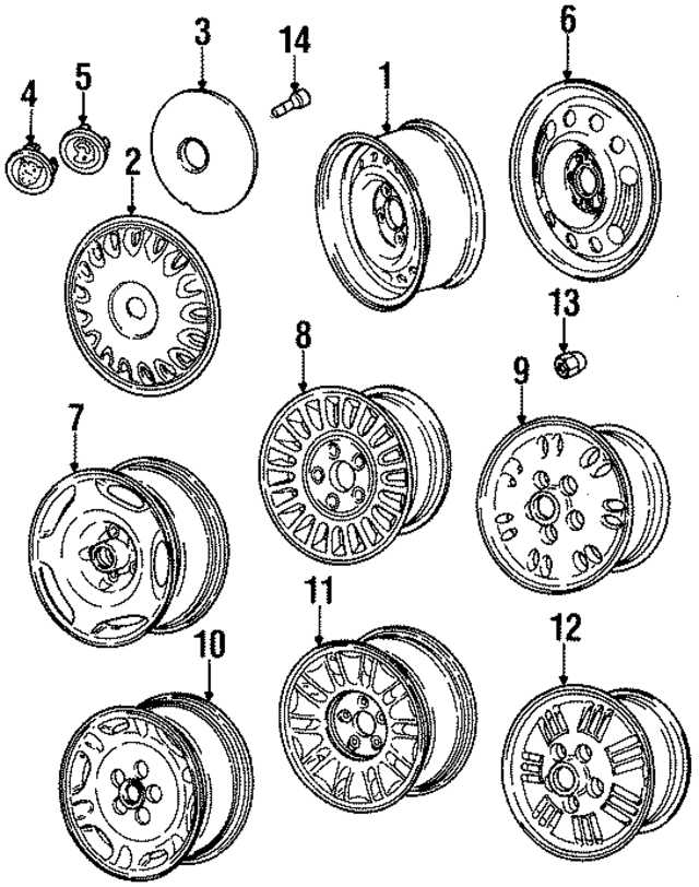 CCC6904 - Suspension: Wheel, Steel for Jaguar Image