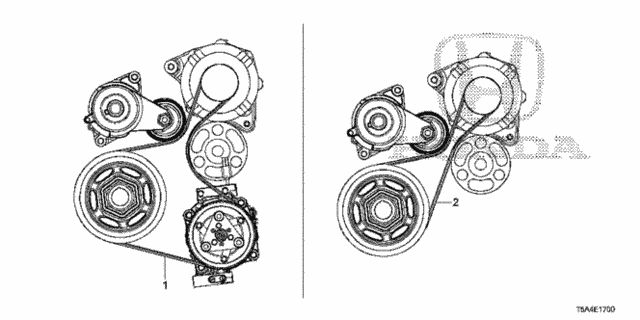 Alternator Belt for 2016 Honda Fit #0