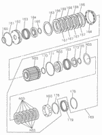 8960172830 - Transmission - Automatic: PLATE, REVERSE CLUTCH for Honda Image