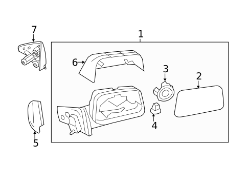 Mirrors for 2007 Lincoln MKX #0
