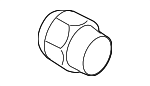B00237160B - Suspension: Wheel Nut for Mazda: 2, 3, 323, 5, 6, 626, CX-3, CX-30, CX-5, CX-50, CX-7, CX-70, CX-9, CX-90, Miata, Millenia, MPV, MX-3, MX-30 EV, MX-5 Miata, MX-6, Protege, Protege5, RX-7, RX-8 Image