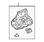 5371221901 - Body: Front Panel for Toyota Image