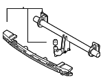 31454698 - Body: Trailer Hitch for Volvo Image