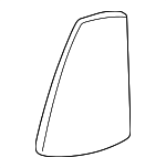 6812360280 - Body: Fixed Glass for Lexus: LX470 Image