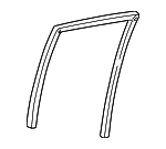 6814260043 - Body: Run Channel for Lexus: LX470 Image