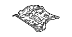 2096100155 - Body: Floor Pan for Mercedes-Benz Image