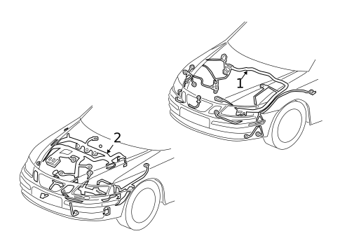 Wiring Harness for 2010 Saab 9-3X #0