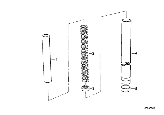 31422312032 - : Stanchion                 for BMW-Motorrad Image