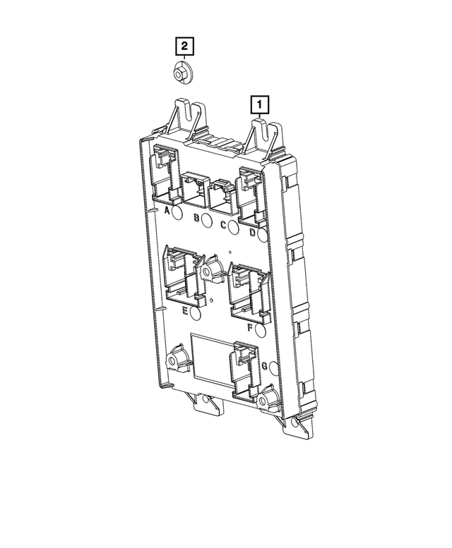 68525724AB - : Body Controller Module for Mopar Image