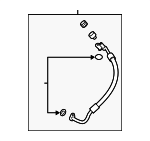73424FL16A - : Discharge Hose for Subaru: Impreza Image
