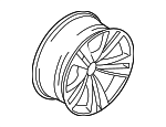 36116788706 - : Wheel, Alloy for BMW: 535i GT, 535i GT xDrive, 550i GT, 550i GT xDrive Image