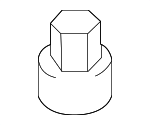 36136765543 - Tire &amp; Wheel: Wheel Lock Key for BMW Image