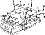 12371740 - : Rear Cover for GM Image