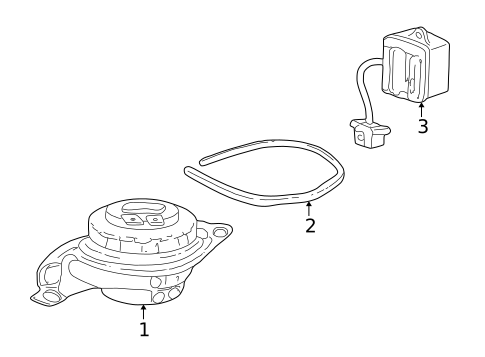 Blower Motor & Fan for 2004 Cadillac Seville #0